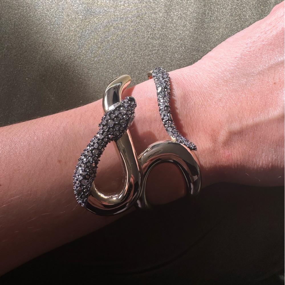Alexis Bittar Gold Snake Cuff